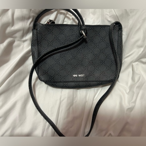 Nine West Grey Crossbody Bag - Picture 2 of 5